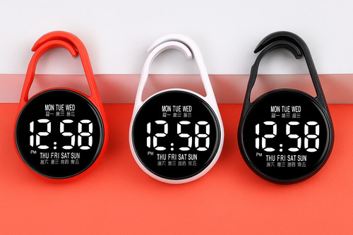 Mehrfarbig lcd taschenuhr mit - mehrfarbig,
