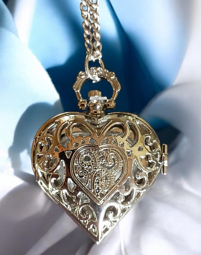 Taschenuhr herzform damen - taschenuhr,