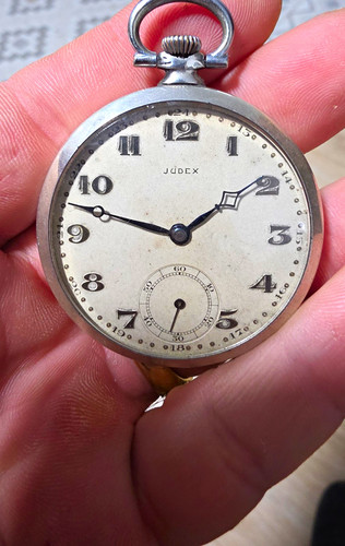 Judex taschenuhr 900 silber - 900,