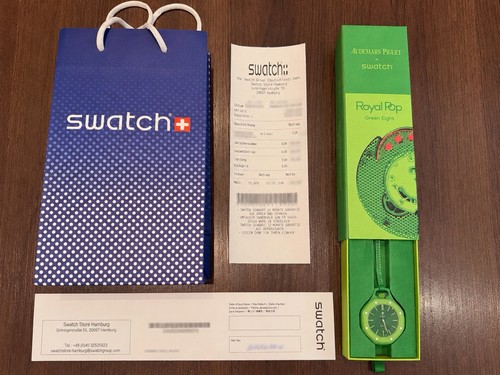 Swatch royal pop audemars - swatch,