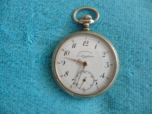 Antike chronometre taschenuhr - antike,