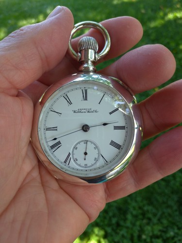 Waltham taschenuhr 18s - waltham, ⏱️