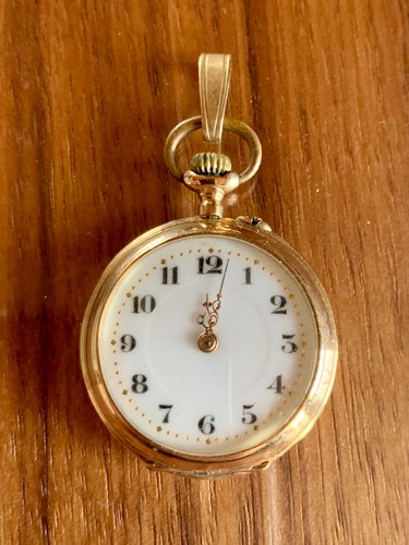 Taschenuhr gold karat 585 - taschenuhr, 14