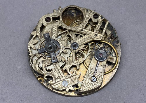 Antike taschenuhr uhr uhrwerk - uhr,