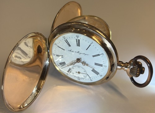 Antike savonnette taschenuhr - savonnette, /