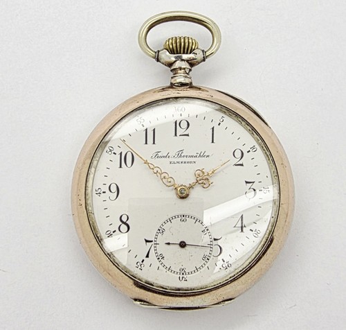 Omega taschenuhr 800er - omega, silber