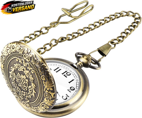 Vintage taschenuhr mit - vintage,