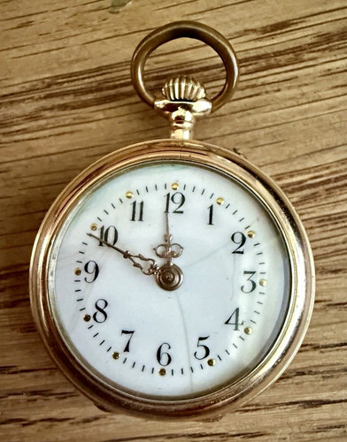 Antike taschenuhr 585er - antike,