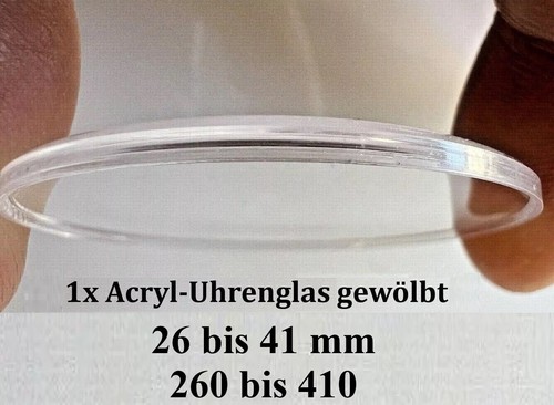 Uhrenglas kunststoff acryl - uhrenglas,