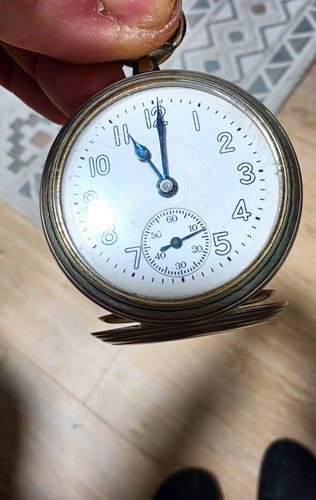 Antike taschenuhr handaufzug - taschenuhr,