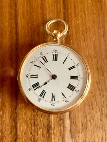 Taschenuhr gold karat 585 - taschenuhr, 14